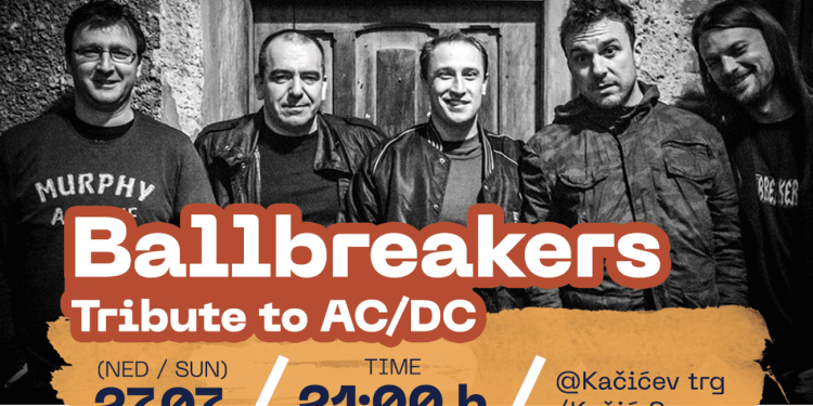 AC/DC tribute bend Ballbreakers stiže u Makarsku