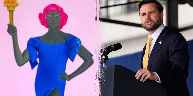 Amy Sherald otkazuje Smithsonian izložbu nakon Vance Flags Trans Lady Liberty