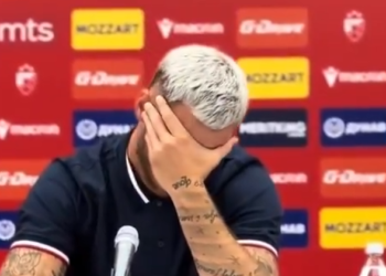 Arnautović plače na konferenciji: "Do mihajlovića promisi da bih došao do crvene zvijezde"