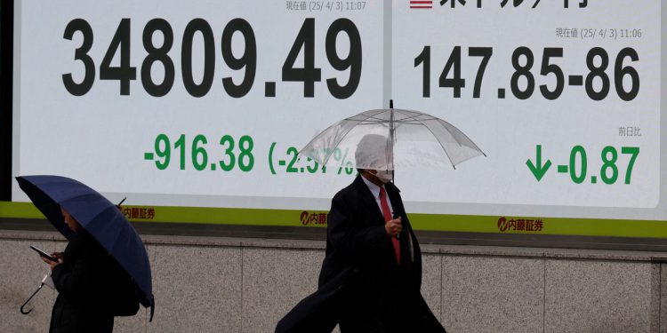 Azijske burze u padu zbog neizvjesnosti oko trgovinskog dogovora do 9. srpnja