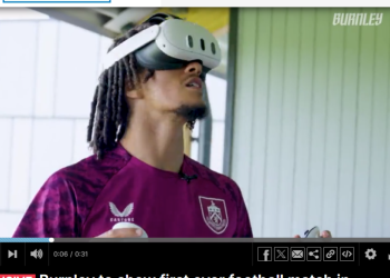 Burnley-Lazio u virtualnoj stvarnosti: Prijateljski skok u budućnost