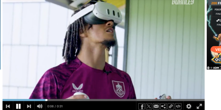 Burnley-Lazio u virtualnoj stvarnosti: Prijateljski skok u budućnost