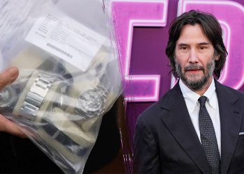 Čilejska policija predaje 125.000 dolara satova ukradenih od Keanu Reevesa do FBI -a
