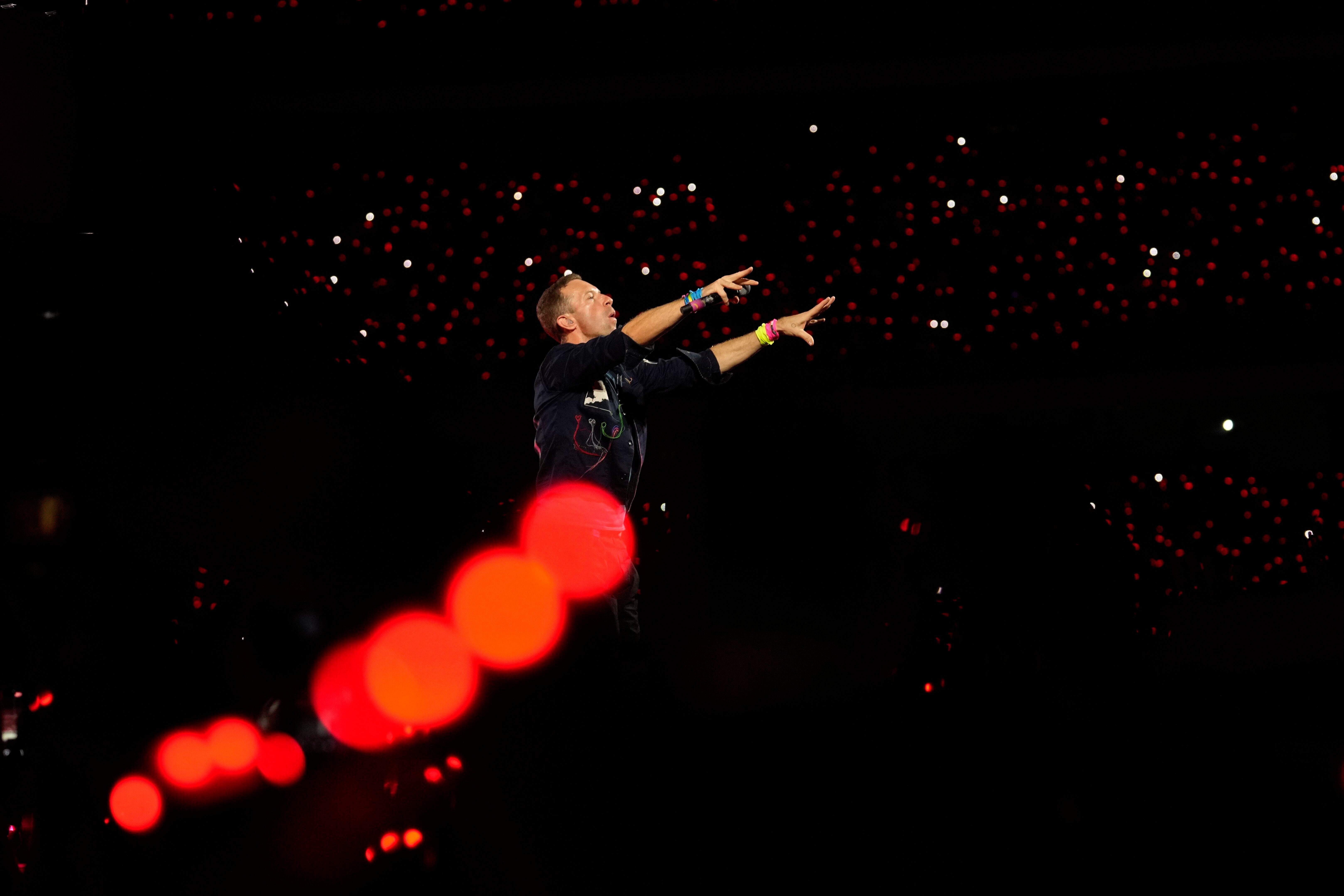 Stadion Gillette bio je prepun obožavatelja Coldplay -a u srijedu navečer