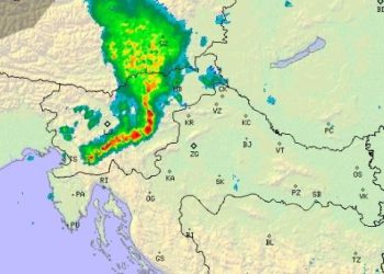 DHMZ objavio posebno upozorenje: ‘Stiže jako nevrijeme! Najgore dolazi tijekom idućeg sata. Budite na oprezu…’