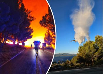DRAMA NA BRAČU Noćas evakuirani hotel i kamp: “Svi su premješteni na plažu Zlatni rat”