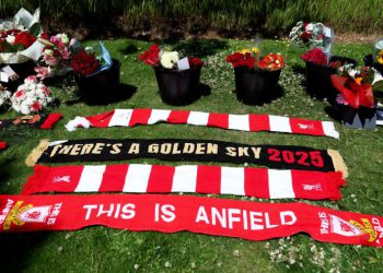 Diogo Jota, pokretna počast navijača izvan Anfielda