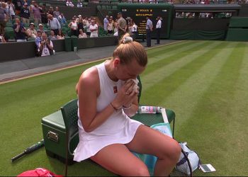 Dvostruki prvak otišao je u suzama nakon što je izgubio završni meč Wimbledona – s Martinom Navratilom također emotivno na komentaru