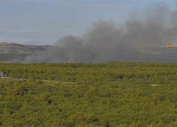 Evakuirano 20-ak ljudi zbog požara u Dalmaciji