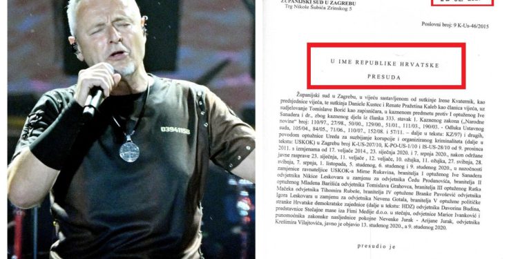 Evo presude u kojoj spominju Thompsona, primio je od HDZ-a 500.000 eura! Za dogovor je jamčio ovaj svećenik