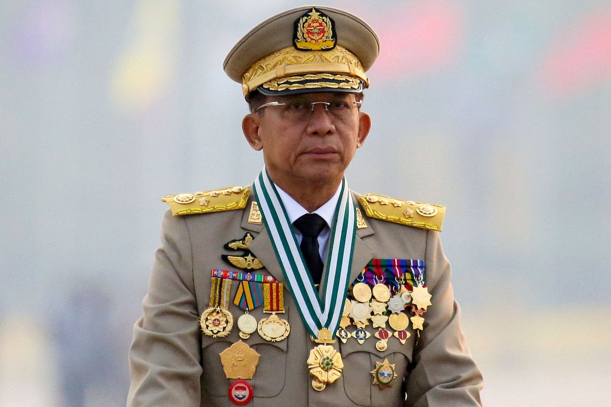 Miyar -ov glavni general general Min Aung Halaing