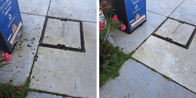 FOTO I VIDEO Pogledajte što u centru Splita rade radnici Čistoće