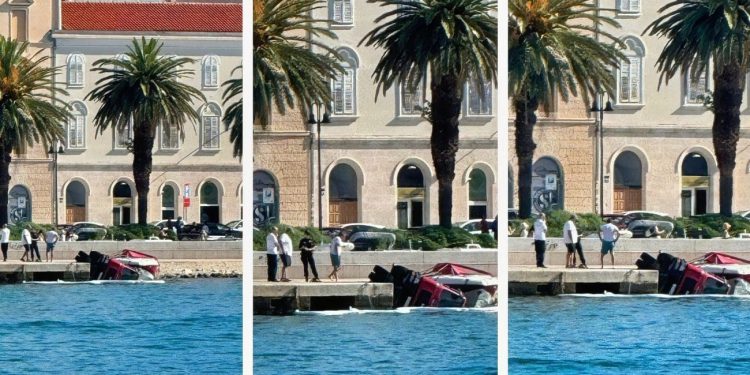 FOTO Kamion sletio u more na Matejuški!