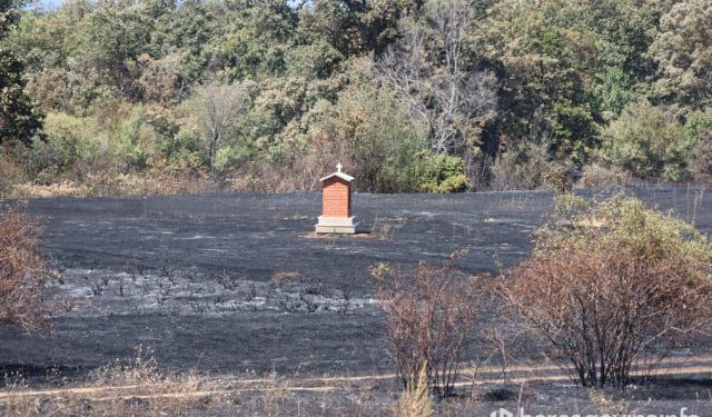 FOTO Zabilježili smo stanje nakon jučerašnjeg požara u Gornjem i Donjem Brštaniku