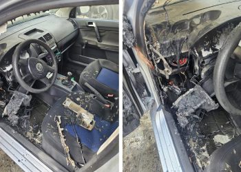 FOTO Zapalilo se vozilo u Dalmaciji. Vatrogasci objavili fotografije…