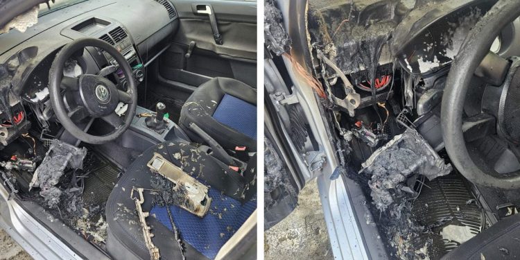 FOTO Zapalilo se vozilo u Dalmaciji. Vatrogasci objavili fotografije…