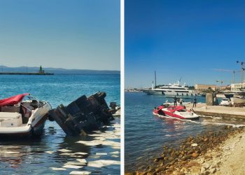 FOTO i VIDEO s lica mjesta: Evo kako izgleda more kod Matejuške, gdje je kamion sletio u plićak