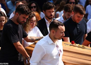 From the happiest day of their lives, to his farewell: How Ave Maria drifted from a church at Diogo Jota’s funeral – just 13 days after same singer performed it at his wedding