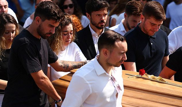From the happiest day of their lives, to his farewell: How Ave Maria drifted from a church at Diogo Jota’s funeral – just 13 days after same singer performed it at his wedding