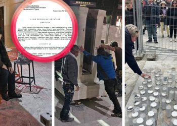 GRAD PRAVOMOĆNO IZGUBIO Sa “Štandarca” se miče Dan oslobođenja Splita od fašizma, Kovačiću odšteta od 6.000 eura