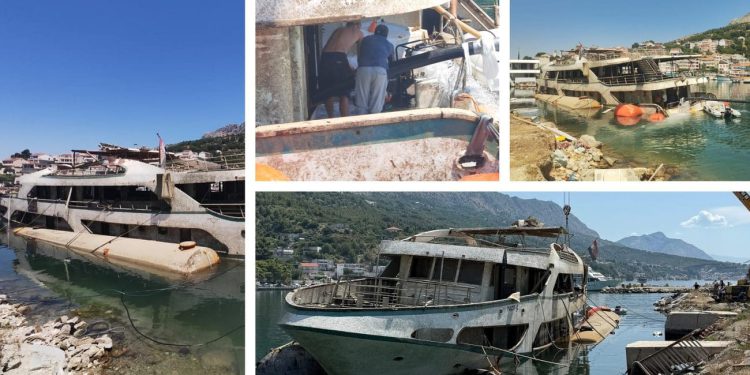 GRDOSIJA IZRONILA IZ MORA U KRILU JESENICE Brod “Pacific” konačno izvučen: “Trebalo nam je oko dva i pol mjeseca”