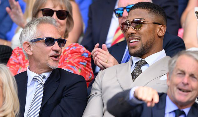 Gary Lineker otkriva kako ga je Anthony Joshua ostavio neugodno sedam sati na Wimbledonu