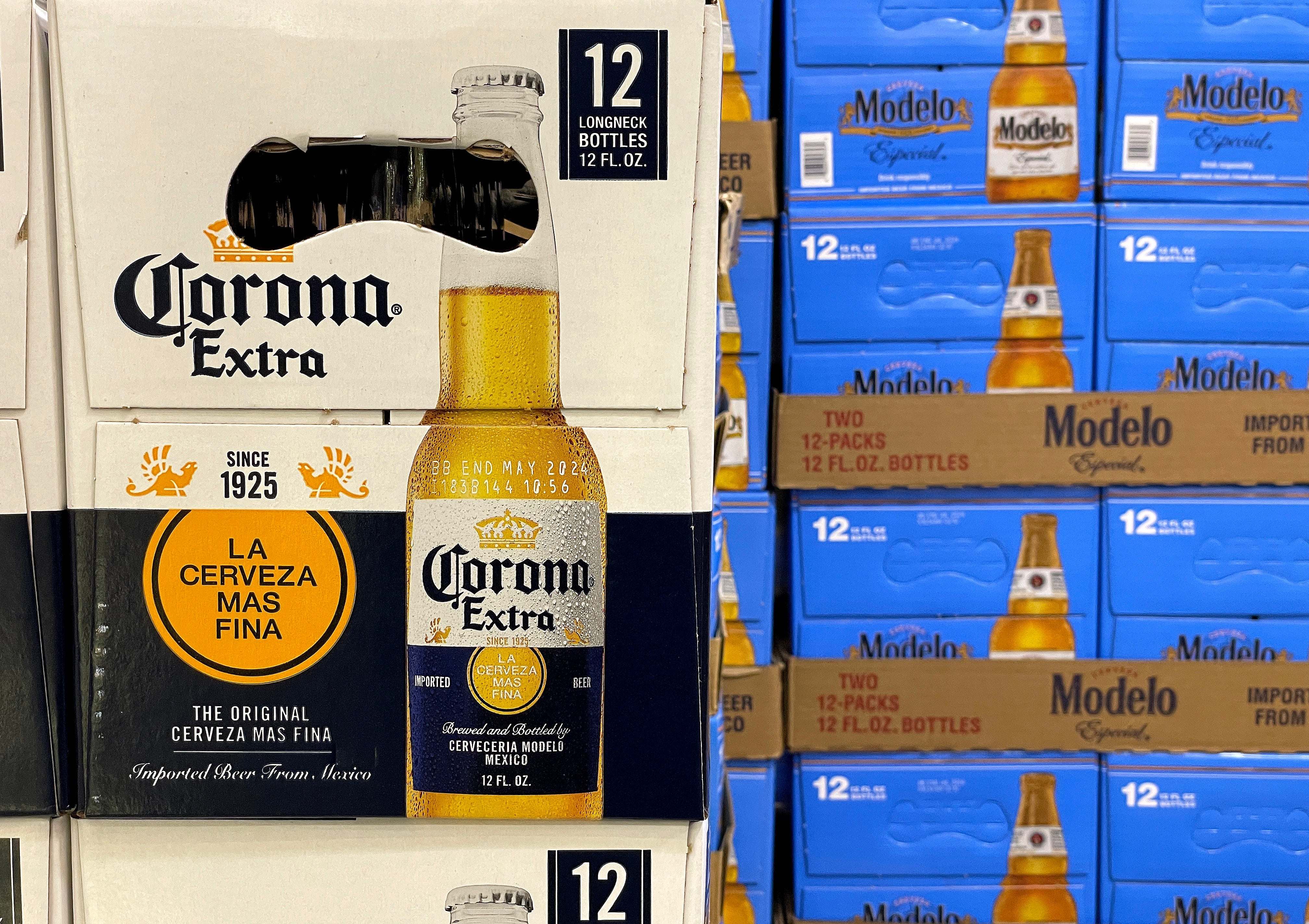 Constellation Brands, proizvođač najprodavanijih modela i Corona Beers, kaže da se prodaja bori zbog imigracije i deportacije carinske izvršenja strahova
