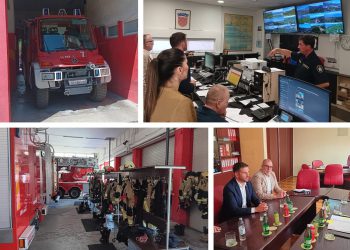 Gradski čelnici posjetili Javnu vatrogasnu postrojbu: “Hvala vam na svemu što radite za sigurnost grada”