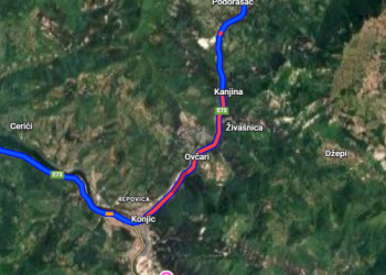 Gužve na cestama prema jugu BiH, veliki zastoji kroz Konjic