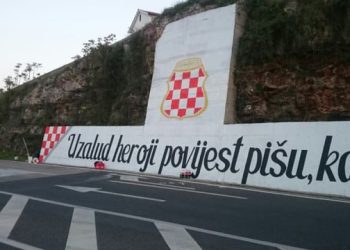 HDZ-ov direktor naredio uklanjanje grafita Herceg-Bosni kod Čapljine