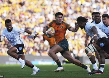 Heartbreak for wallabies test nada Noah Lolesio dok trpi mučne vijesti prije sukoba Britanaca i irskih lavova