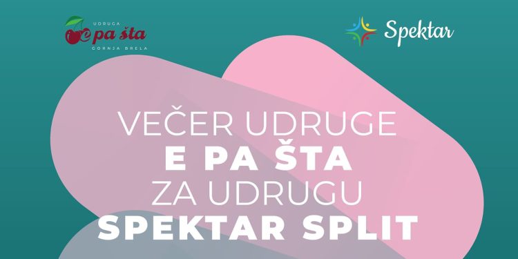 Humanitarna večer u Gornjim Brelima za podršku udruzi Spektar Split