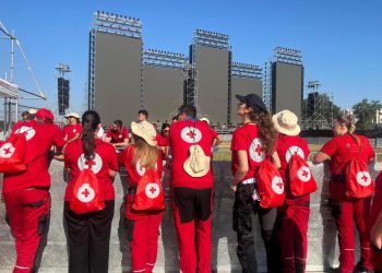 I Interventni tim dubrovačkog Crvenog križa dežura na Thompsonovom koncertu