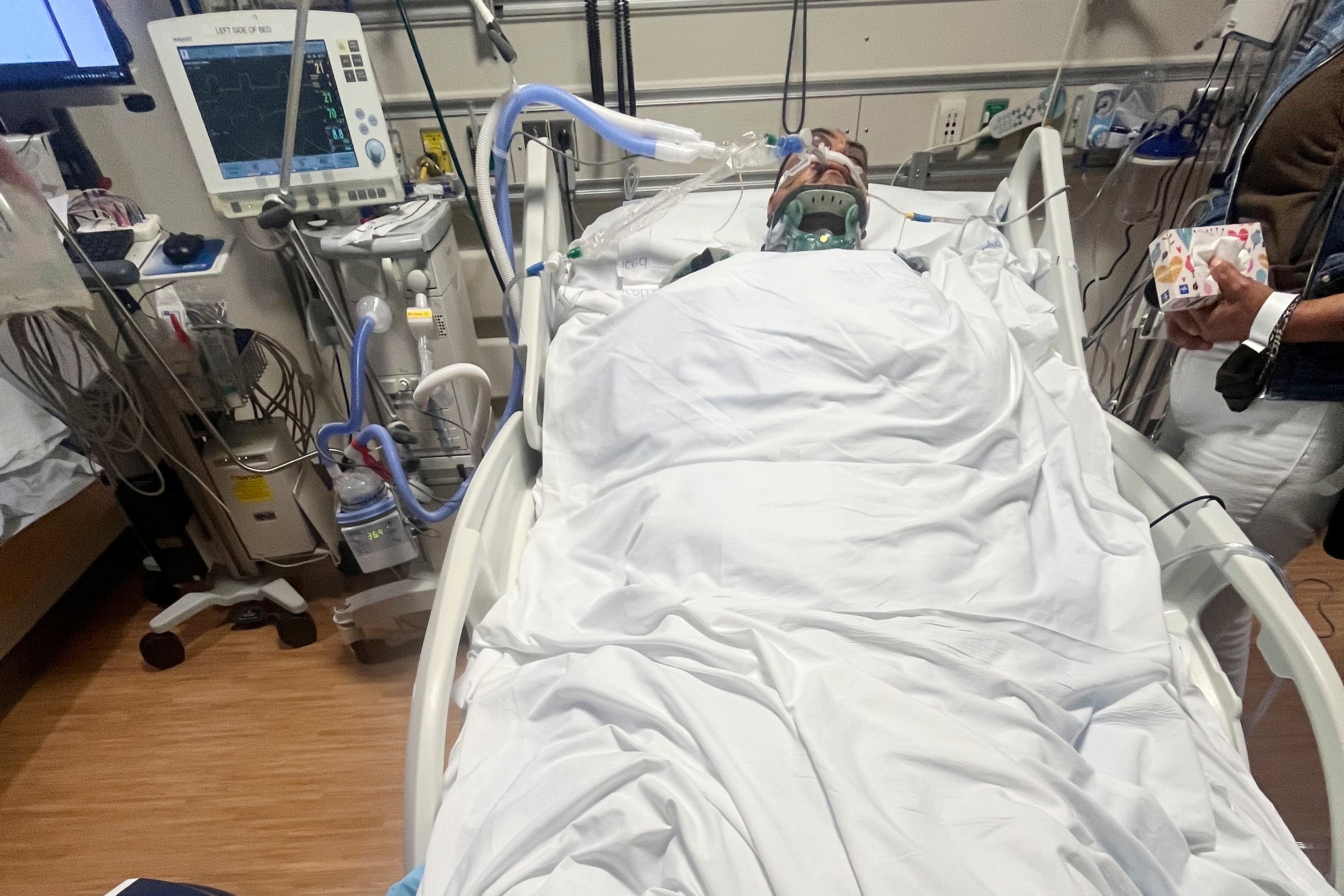 Jaime Alanis u medicinskom centru okruga Ventura