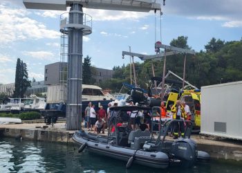 Intervenirali su djelatnici Hitne medicinske pomoći. Jedna osoba iz Park-šume Marjan je ozlijeđena