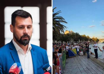 Ivošević bio na splitskom mimohodu za Srebrenicu: “Što je sve ljudski rod spreman napraviti kad mu mržnja pomrači um”