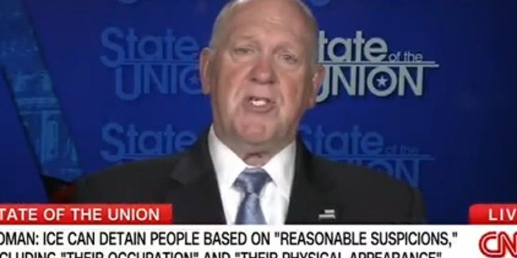 ‘Izađite odavde, gubitelje’: Granični car Tom Homan leži u Heckleru i kasnije priznaje da su američki građani progutani u napadima