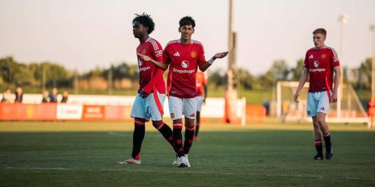 JJ Gabriel, koji je 2010. godine, Manchester United Blindla