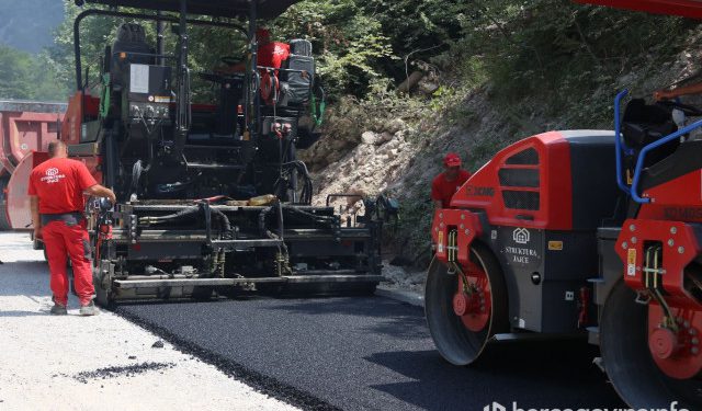 Jablanica obnovila puteve u selima pogođenim poplavama, vrijednost radova preko 430.000 KM