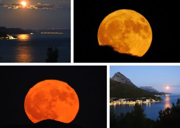 Je li vam noćašnji pun Mjesec omeo san? Ako je, oprostit ćete mu zbog ove predivne foto galerije iz Dalmacije