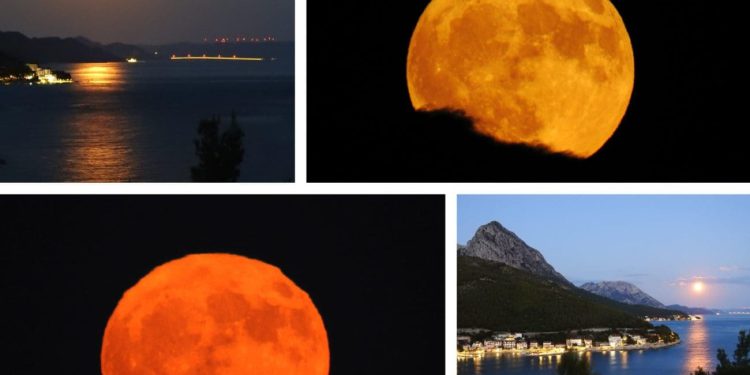 Je li vam noćašnji pun Mjesec omeo san? Ako je, oprostit ćete mu zbog ove predivne foto galerije iz Dalmacije