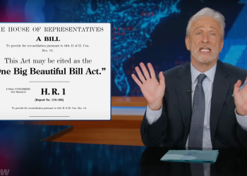 Jon Stewart Skewers GOP ‘za show’ prosvjede protiv Trumpovog Billa koristeći vlastite riječi