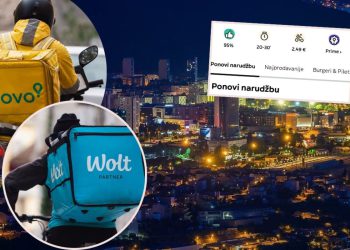 Kad padne noć, splitske ulice preplave dostavljači! Naručuju se ‘masni’ iznosi, a znate li koliko iznosi prosječna cijena jela za jednu osobu?