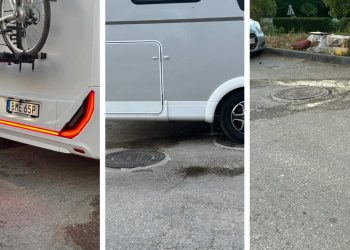 Kamper na Žnjanu izazvao revolt Splićana: Danima je parkiran, a sada je ispustio fekalije