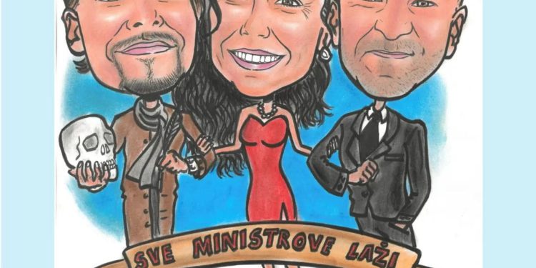 Kazališna večer u Vinišću: Stiže urnebesna komedija „Sve ministrove laži“