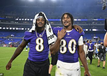 Ključna zvijezda Baltimore Ravens Isaiah vjerojatno kotrlja gležanj u praksi i suočava se s čarolijom na stranu