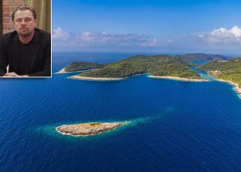 Leonardo di Caprio biciklira po Mljetu