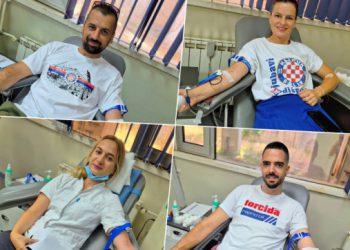 Ljudi velikog srca: Crveni križ organizirao akciju darivanja krvi za navijače, odazvali se i oni van te skupine (FOTO)