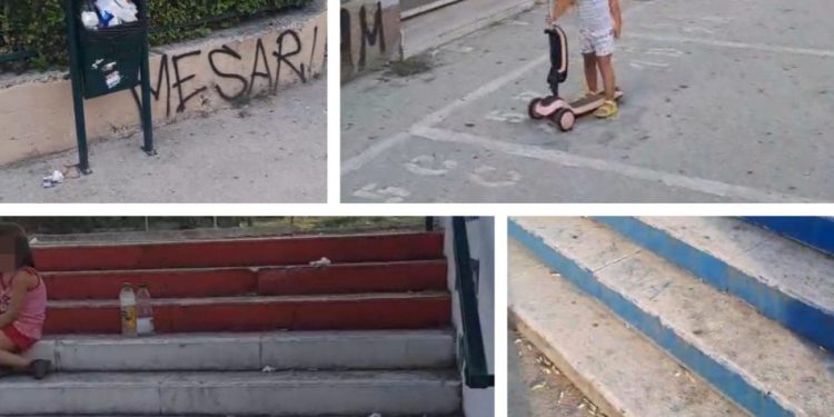 Majka upozorava na situaciju na Sućudru: “Tjednima je ovako, djeca nam se igraju u smeću i staklu”