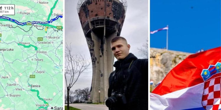 Majku je prerano izgubio, a sad hoda od Vukovara do Knina: 500 kilometara u čast braniteljima, svom ocu, i svima koji su dali najviše za Hrvatsku!